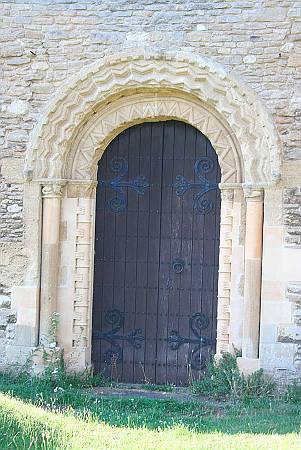 Bampton - Detail of Doorway